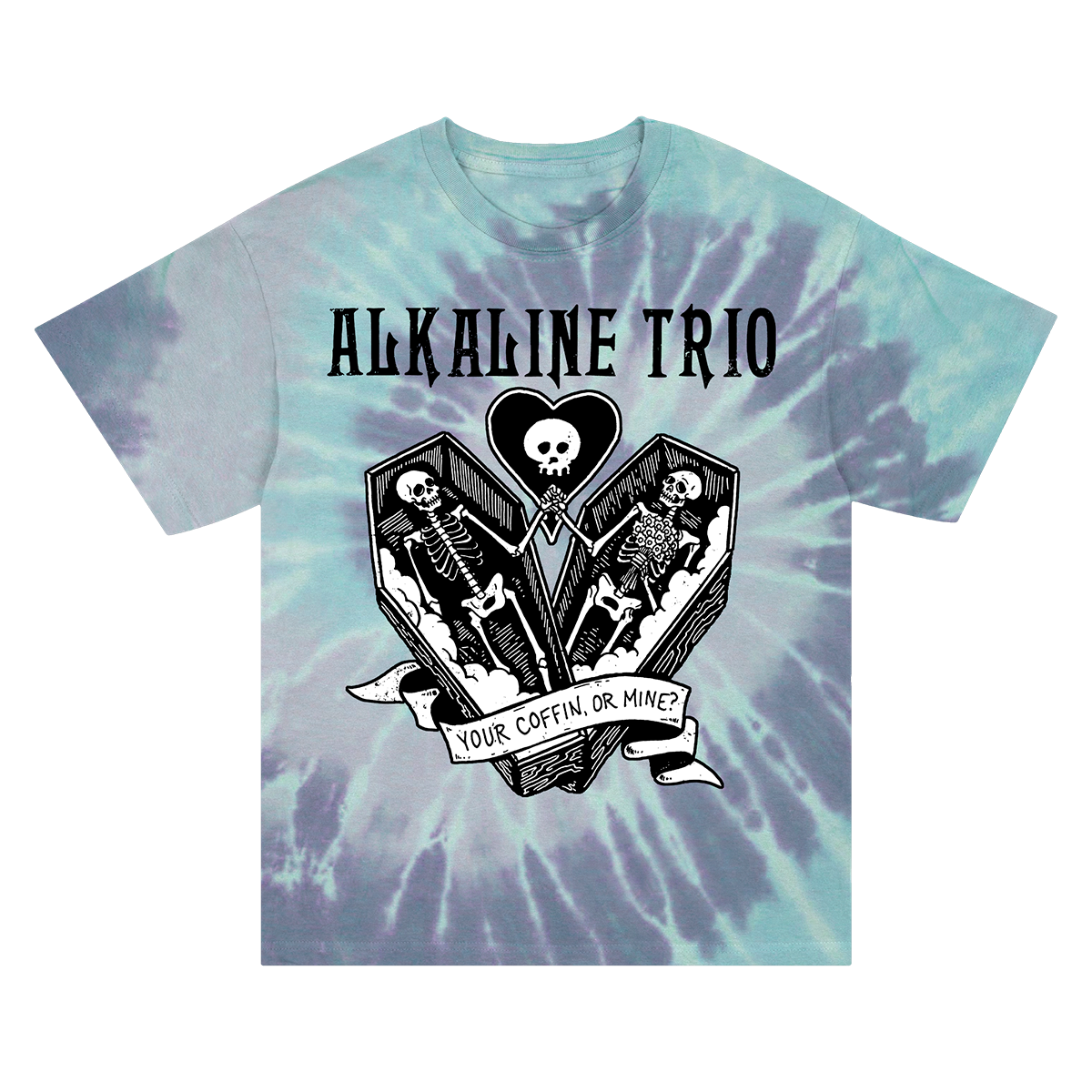 Your Coffin T-Shirt (Lagoon Dye)