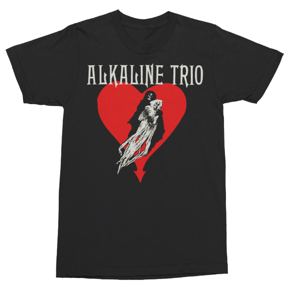 Heart Swept T-Shirt (Black)