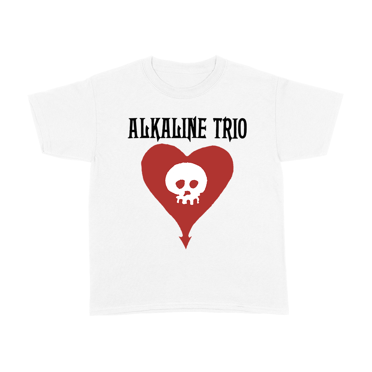 Heartskull Youth T-Shirt (White)