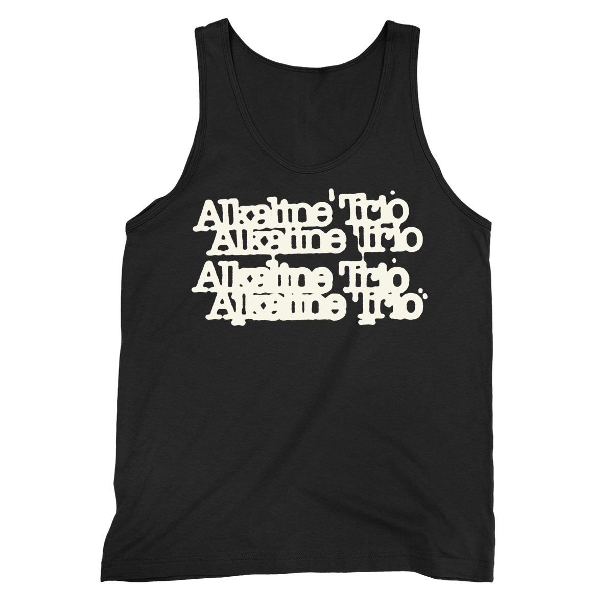 Cheap Trio Logo Tank Top (Black) – Alkaline Trio