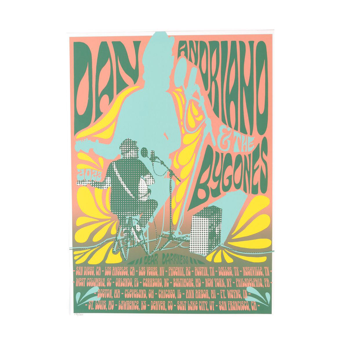 Dear Darkness Tour Poster