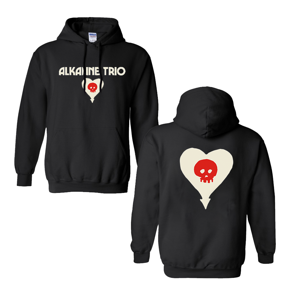 BHE Heartskull Pullover Hoodie (Black)